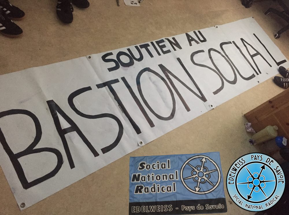 Edelweiss affiche son soutien au Bastion Social